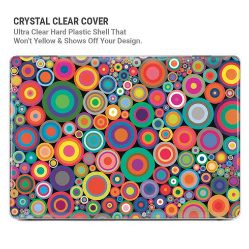 Psychedelic Circles MacBook Air 15in (2023-2025) Case plus Skin